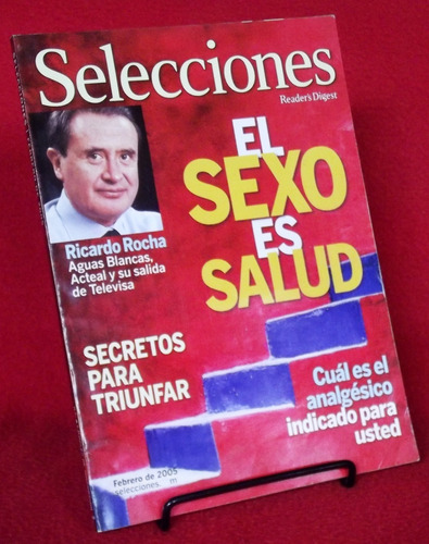 Revista Selecciones Febrero 2005 (ricardo Rocha)