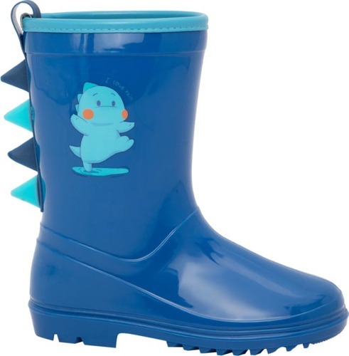 Botas De Lluvia Niño Estampada Dinosaurio Schatz Kids 1018