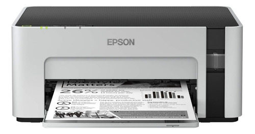 Impresora simple función Epson EcoTank M1120 con wifi blanca y negra 220V
