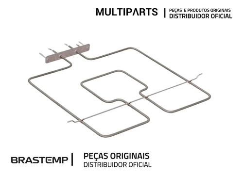 Resistência Brastemp 220v - 326076091 - Forno Bo360arrna