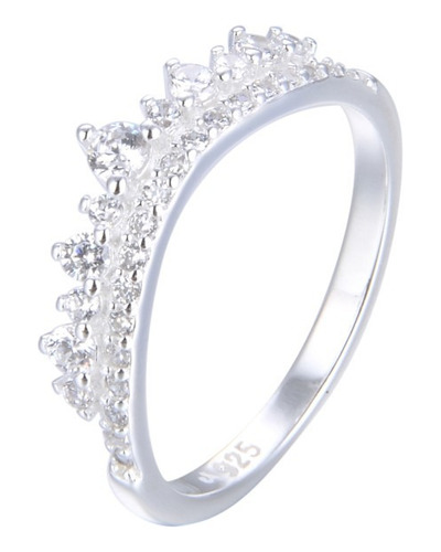 Anillo De Coronita En Plata 925