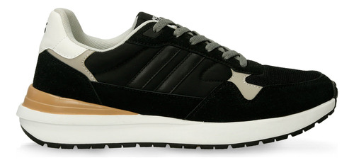 Tenis Casuales Negro North Star Liam Louis Hombre