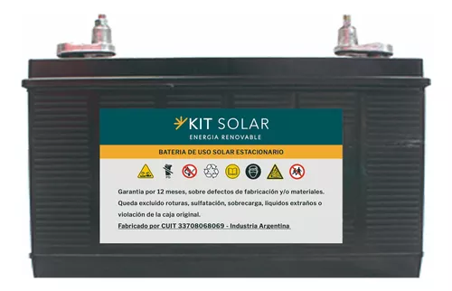 Batería 45Ah Ciclo Profundo de Plomo Acido - Kit Solar