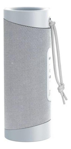 Parlante Portátil Grande Bluetooth Luces Led Altavoz Color Blanco