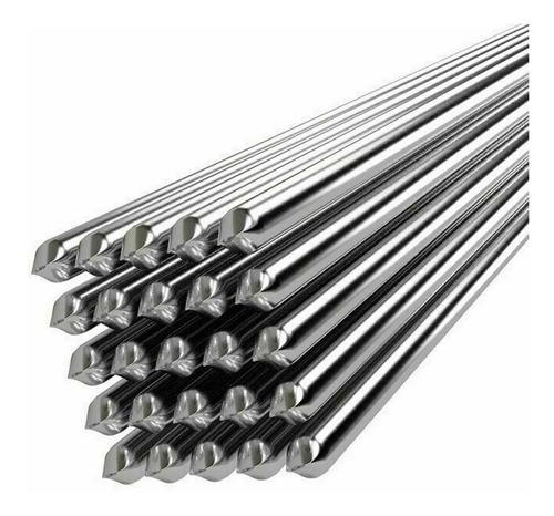 20 Varillas De Soldadura De Aluminio, Núcleo Sólido, No Requ