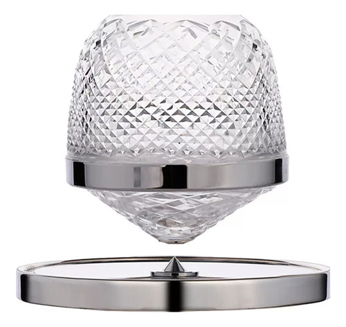 Giroscopio Giratorio De Cristal De Diamante De Lujo Para Vin