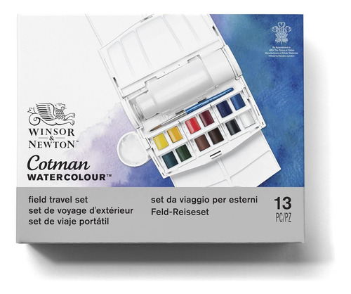 Tableta de acuarela Winsor & Newton Cotman Field Plus, 15 unidades