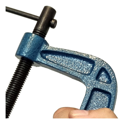 Grampo Sargento Tipo C 150mm Fixação 6 Pol. Para Marceneiro