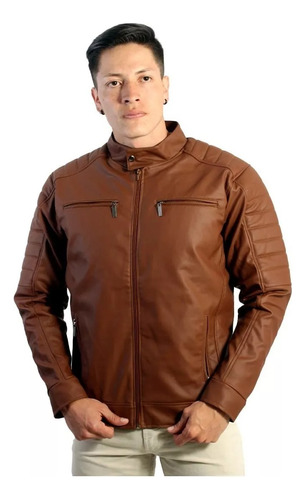 Chaquetas Chamarra Cuero Sintetico Para Hombre 5 Colores