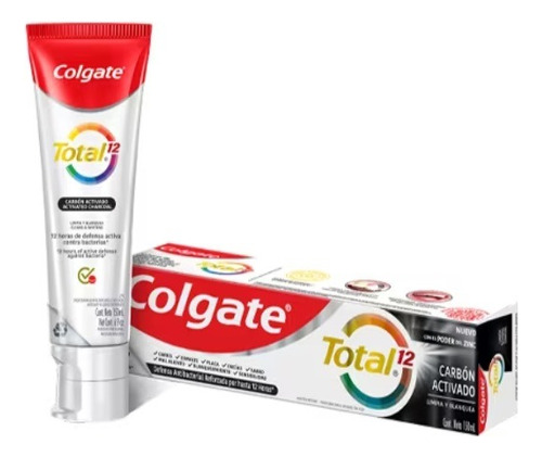 Pasta Dental Colgate Carbón Activado 150ml Pack X3