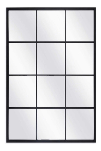 Espejo 100 X 130 Ventana Rectangular De Aluminio Tendencia
