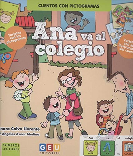 Ana Va Al Colegio, De Calvo Llorente, Ainara. Editorial Geu, Tapa Dura En Español