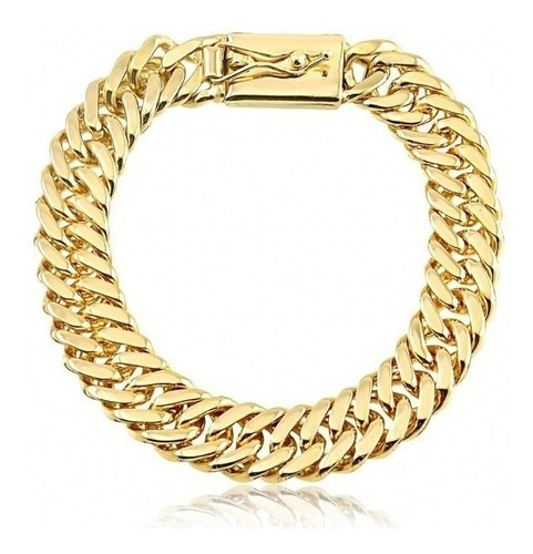 Pulseira Feminina Grumet Duplo 100% Moeda Antiga + Comprimento 18 Cm