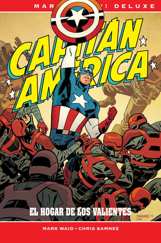 Mn62 Cap America 1 Hogar Valientes Mwaid, De Leonardo Romero. Editorial Panini Comics En Español