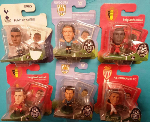 Imagen 3 de 10 de Soccerstarz Originales, Messi, Cristiano, Neymar, Suarez