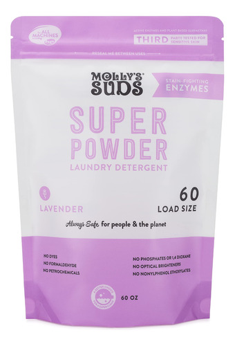 Molly's Suds Super Powder Detergent | Jabon Natural Extra Fu