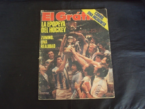 Revista El Grafico # 3084 - La Epopeya Del Hockey