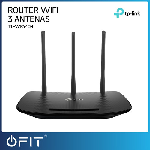 Imagen 2 de 9 de Router Wifi Tp Link 450 Mbps 3 Antenas