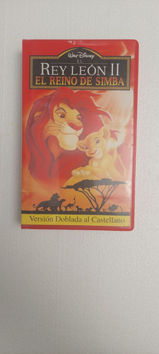 Película Infantil El Rey León 2, El Reino De Simba (Usado)