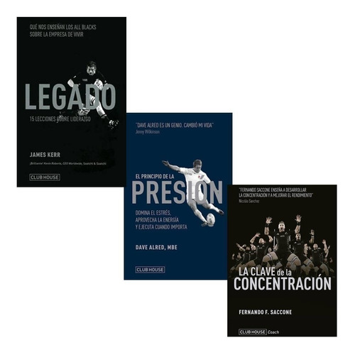 Pack Legado + Clave De Concentración + Principio Presión