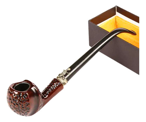 Pipa Clásica Para Tabaco De Madera Resina Resistente