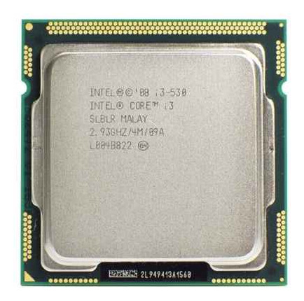 Procesador Core I3-530 2933 Mhz Socket 1156 (lga1156) Slblr (Usado)