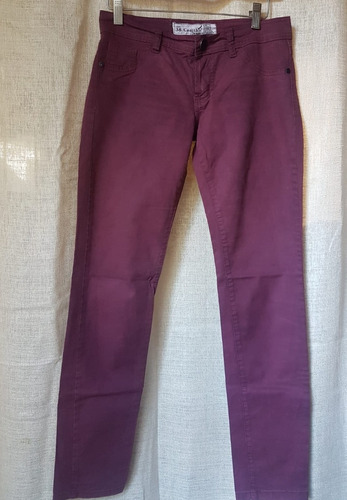 Pantalón De Dama Cenitho Jeans Bordeaux