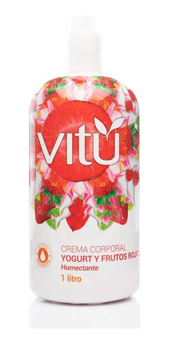 Crema Vitú Yogurt Y Frutos Rojo - L a $22900