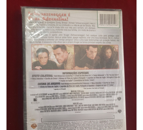 Dvd Flime Queima De Arquivo Efeito Colateral Original