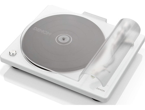 Tocadiscos Denon Dp-400 Blanco Semiautomático 33/45/78 Rpm