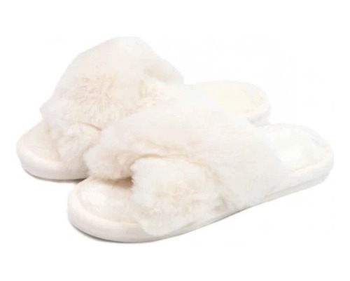 Pantuflas Beige Pimenton Andromeda Dama Mujerinvierno+regalo