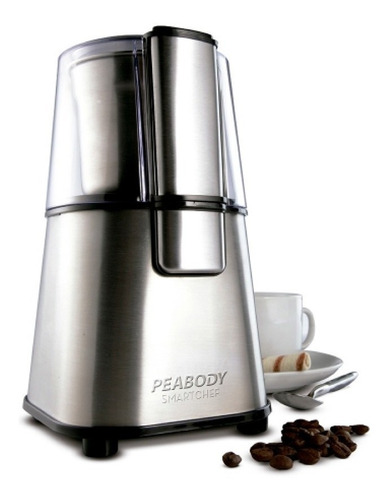 Imagen 1 de 2 de Molinillo De Café Eléctrico Pabody Pe-mc9100 220w Acero Inox