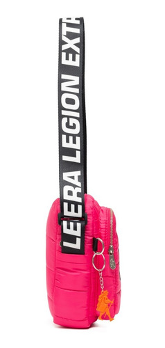 Imagen 6 de 10 de Bandolera Madryn Diamond Rap Rosa