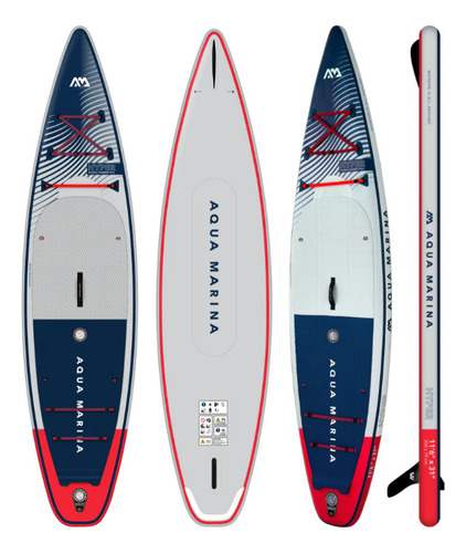 Tabla Stand Up Paddle Inflable Aqua Marina Hyper 12´6 Navy