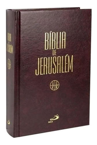 Bíblia De Jerusalém - Editora Paulus - Capa Dura Média