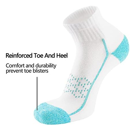 Hepsibah Calcetines Tobilleros Atléticos Para Mujer Algodón