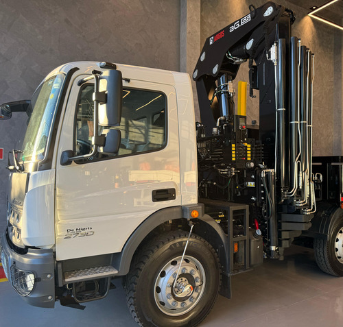 Caminhão Mb Atego 2730 2025 8x4 Munck Hiab Argos 55t