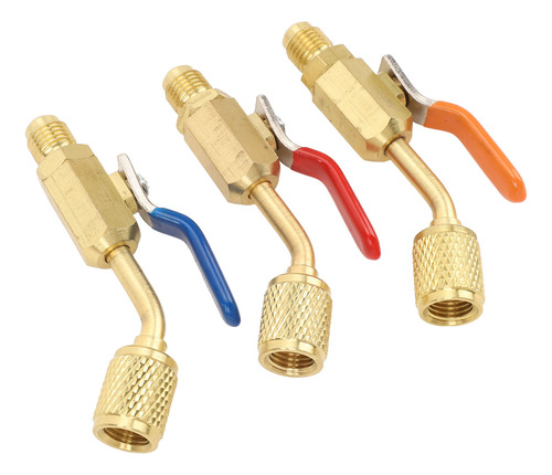 Válvula De Esfera De Refrigerante Ac, Ar Condicionado, Angul