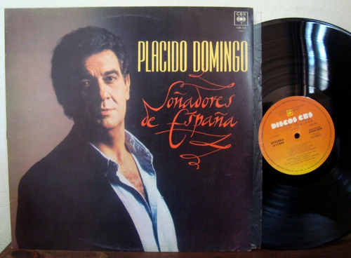 Disco Vinilo Placido Domingo Soñadores De España - Impecable