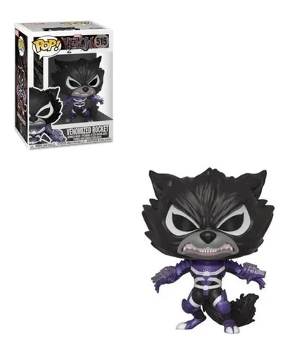 Figura Funko Pop Marvel Venom Venomized Rocket 515 Original