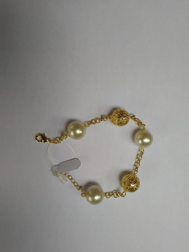 Pulseira Feminina ( Folheada A Ouro)