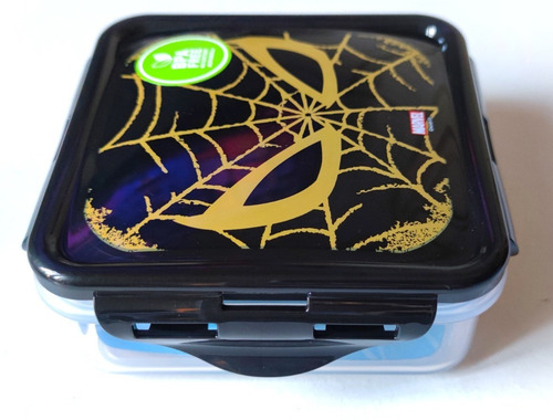 Pote Tapper Contenedor De Comida Hermético 500 Ml Spiderman