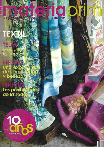 Revista Materia Prima Vanguardia Manualidades / Textil