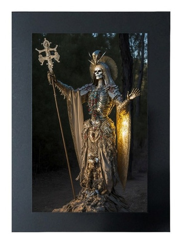 Cuadro De La Santa Muerte # 106