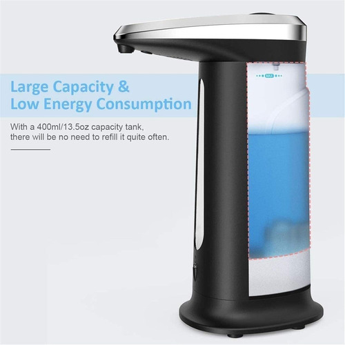 Dispensador De Jabón Líquido Automático Con Sensor