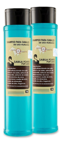  Shampoo De Caballo Sábila Forte For Men Yeguada La Reserva