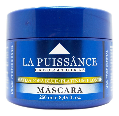 La Puissance Máscara Matizadora Blue Rubios Platinados 250ml