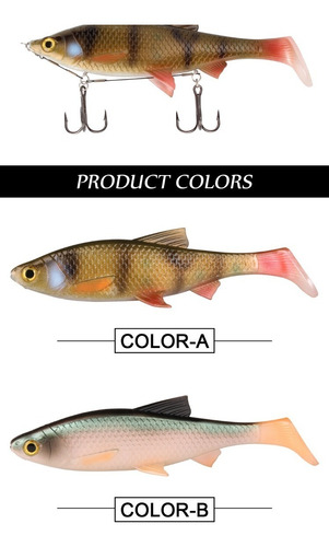 Señuelo Cebo Pesca Vinilo Alta Elasticidad 3d 7,8cm 5gr