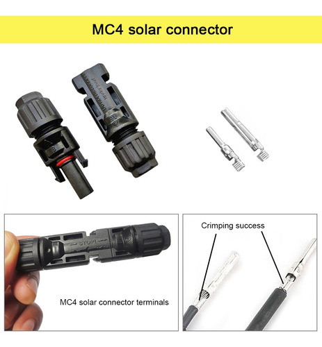 El Panel Solar Mc4 Paron Profesional Herramientas 2.5-6mm²