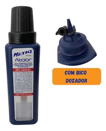 Kit C/ 3 Tinta P/cartaz Da Metiq Alcolor 500ml